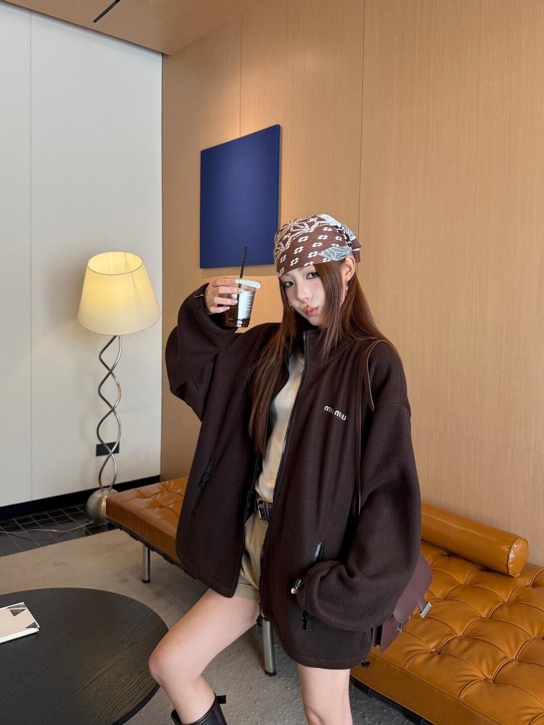 ZZLL / 미우미우 집업 재킷