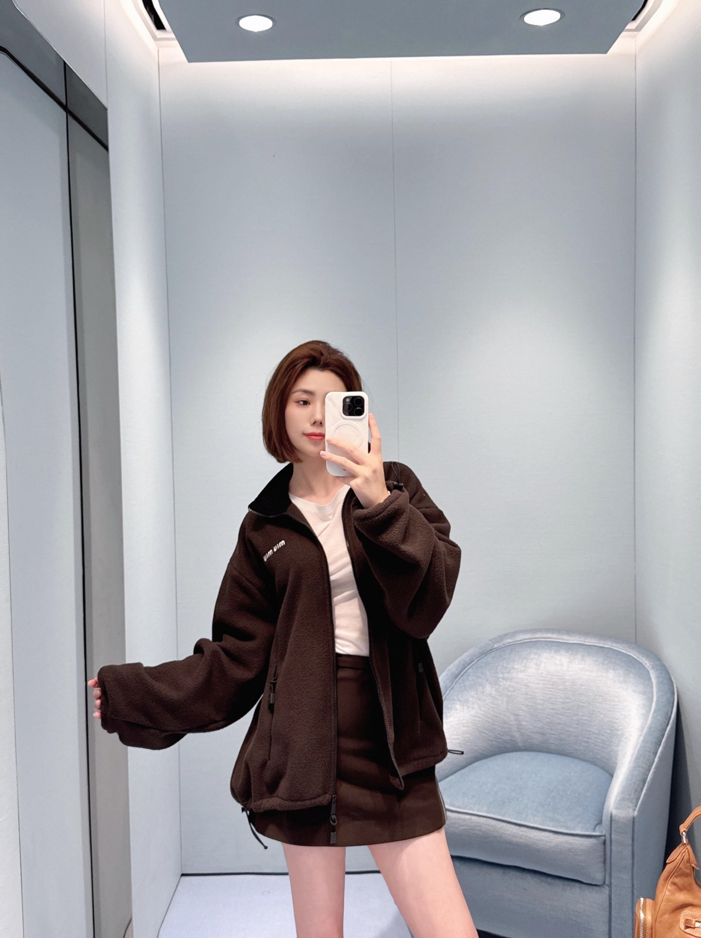 ZZLL / 미우미우 집업 재킷