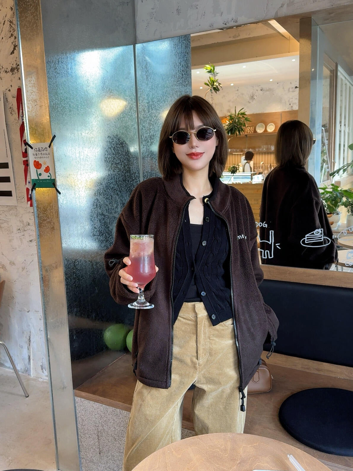 ZZLL / 미우미우 집업 재킷