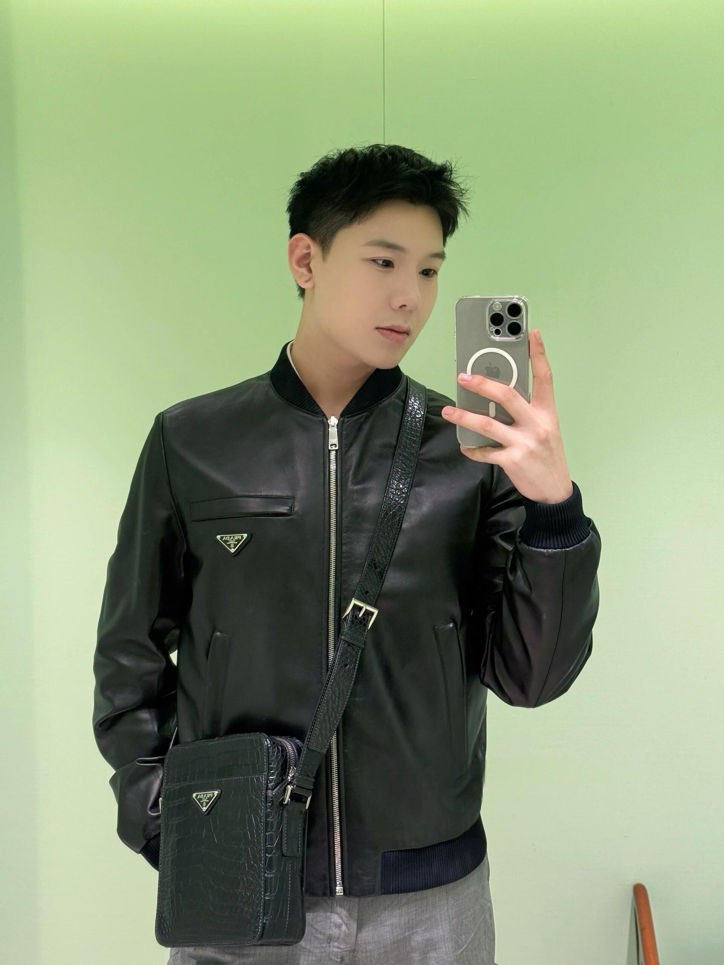 ZZLL / 프라다 양면 재킷