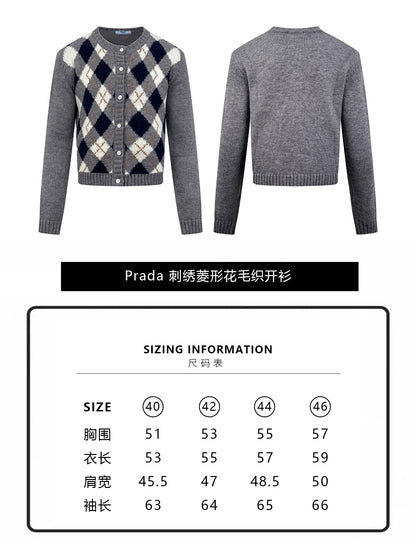 ZZLL / 프라다 니트 카디건