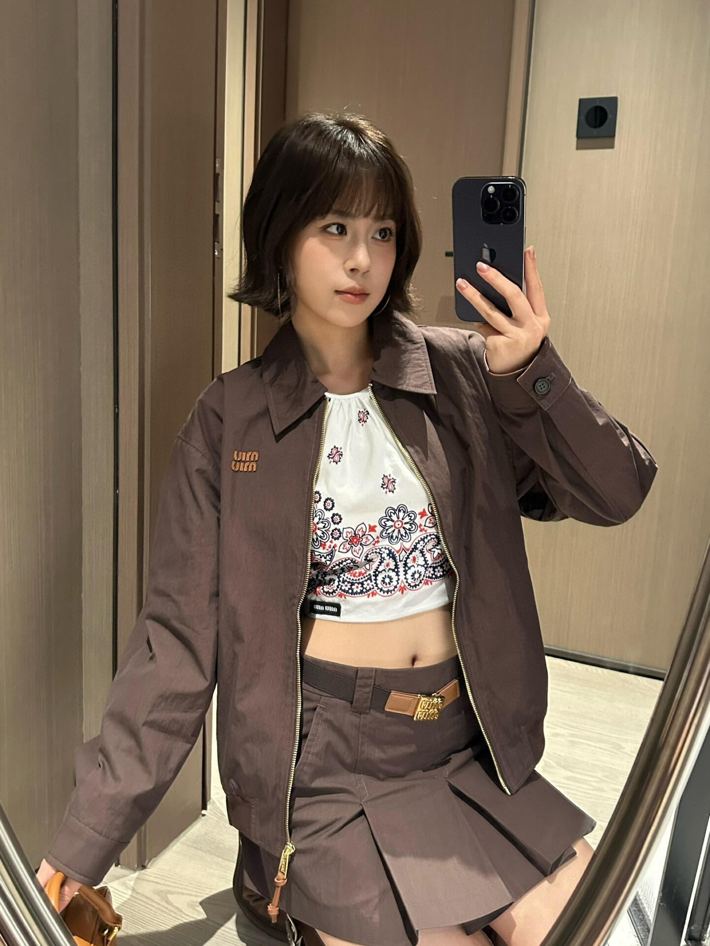 ZZLL / 미우미우 재킷 코트