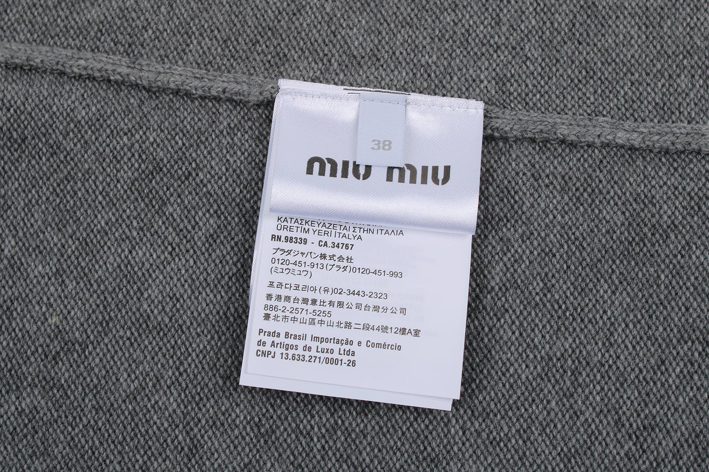 ZZLL / 미우미우 니트 스웨터