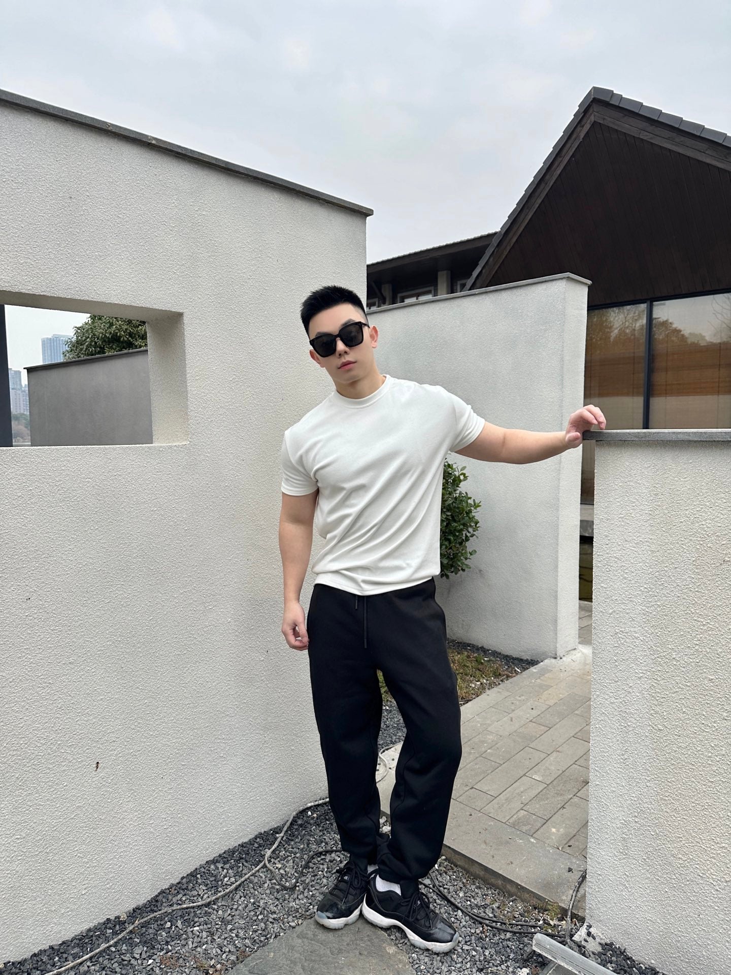 GTR / 버버리 바지 조깅팬츠