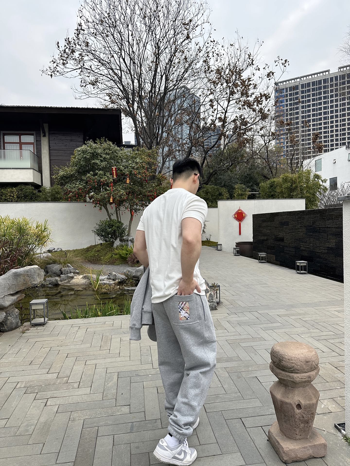 GTR / 버버리 바지 조깅팬츠