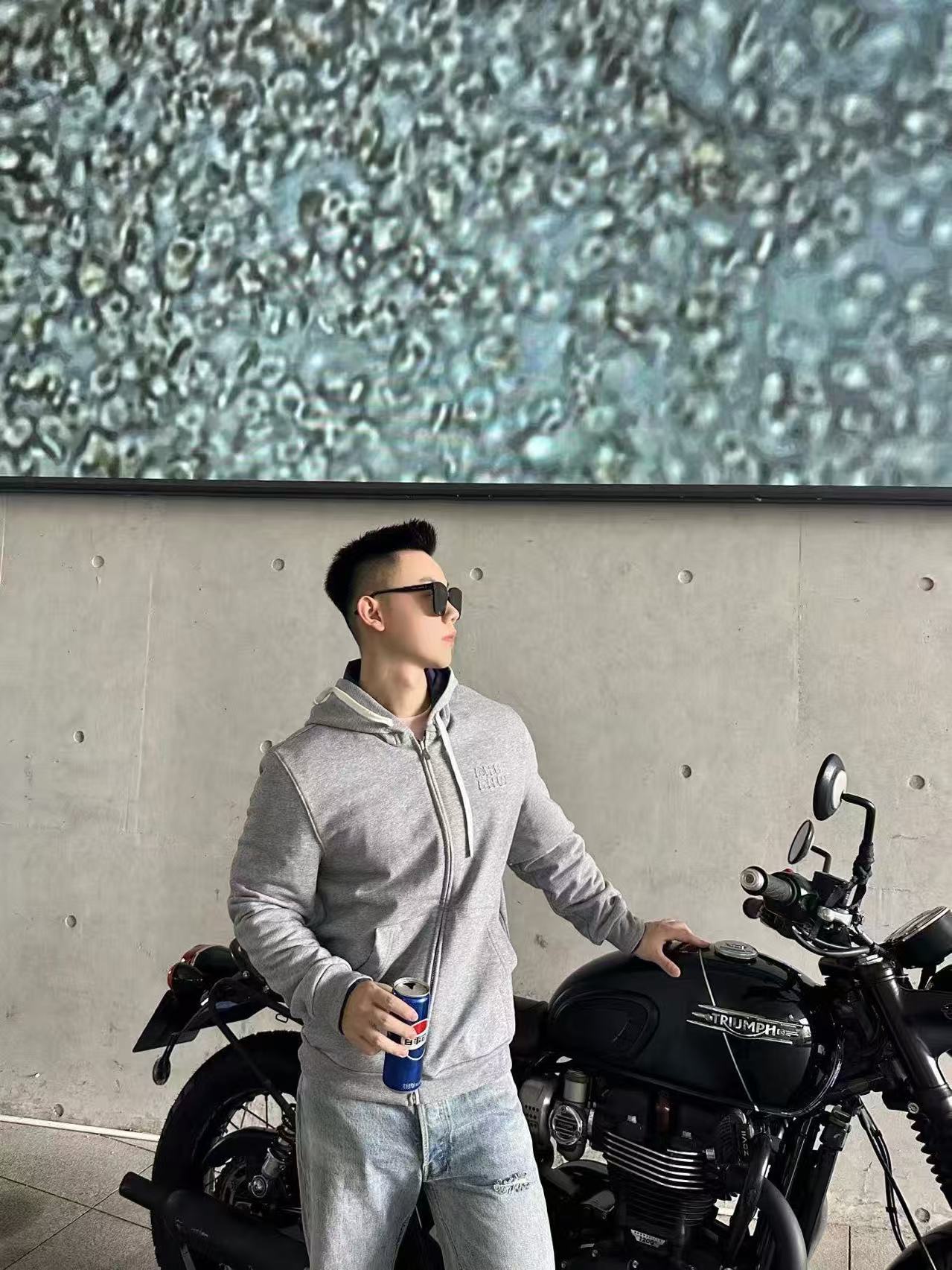 GTR / 미우미우 양면 후드 자켓