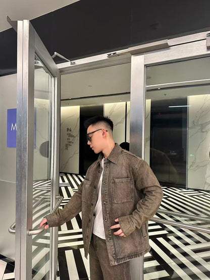 ZZLL / 펜디 데님 코트