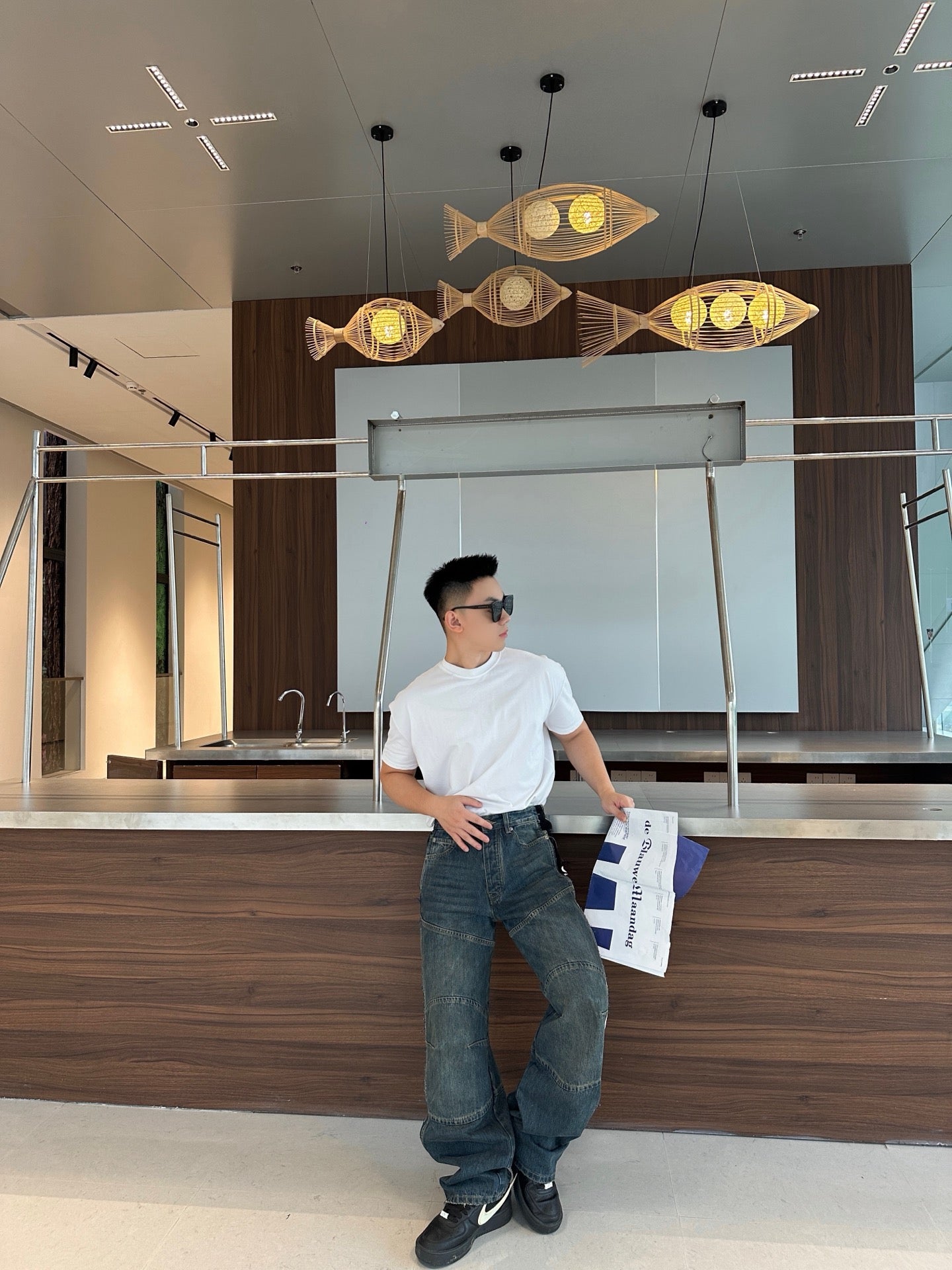 ZZLL / 발렌시아가 데님 팬츠
