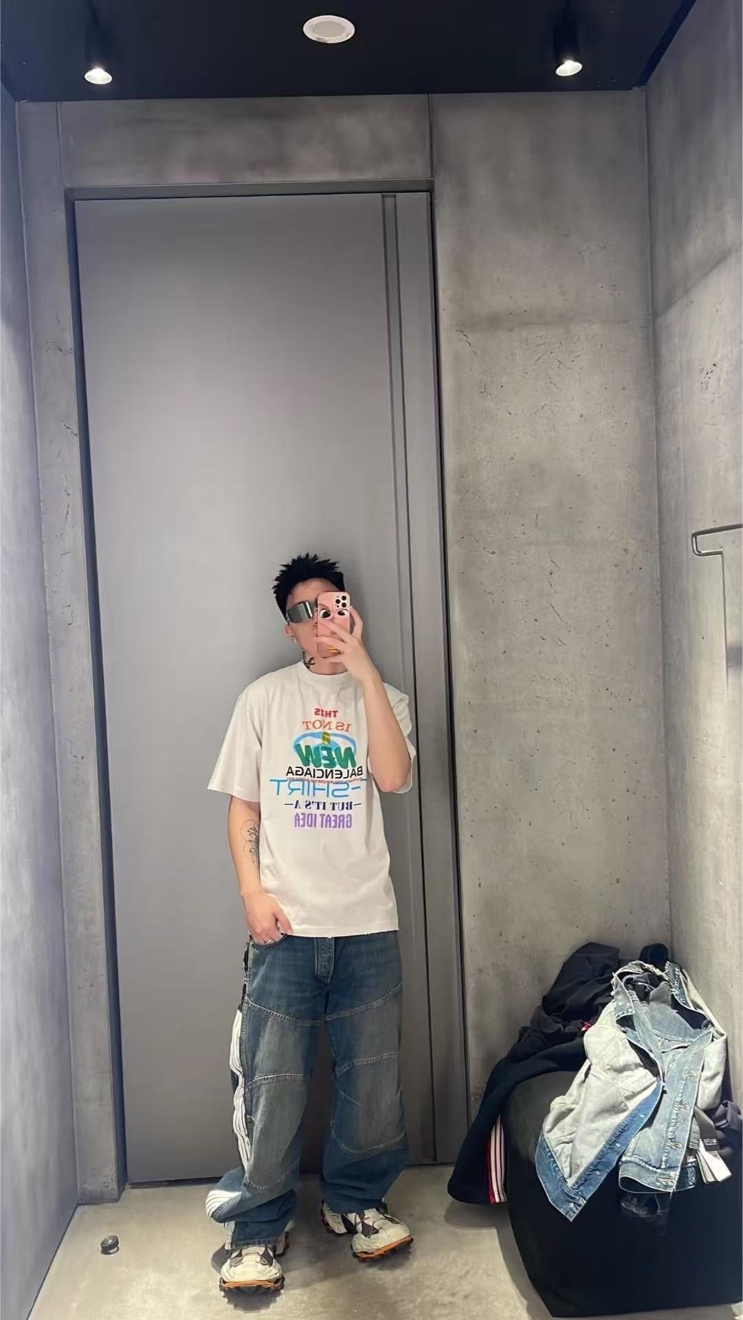 ZZLL / 발렌시아가 데님 팬츠