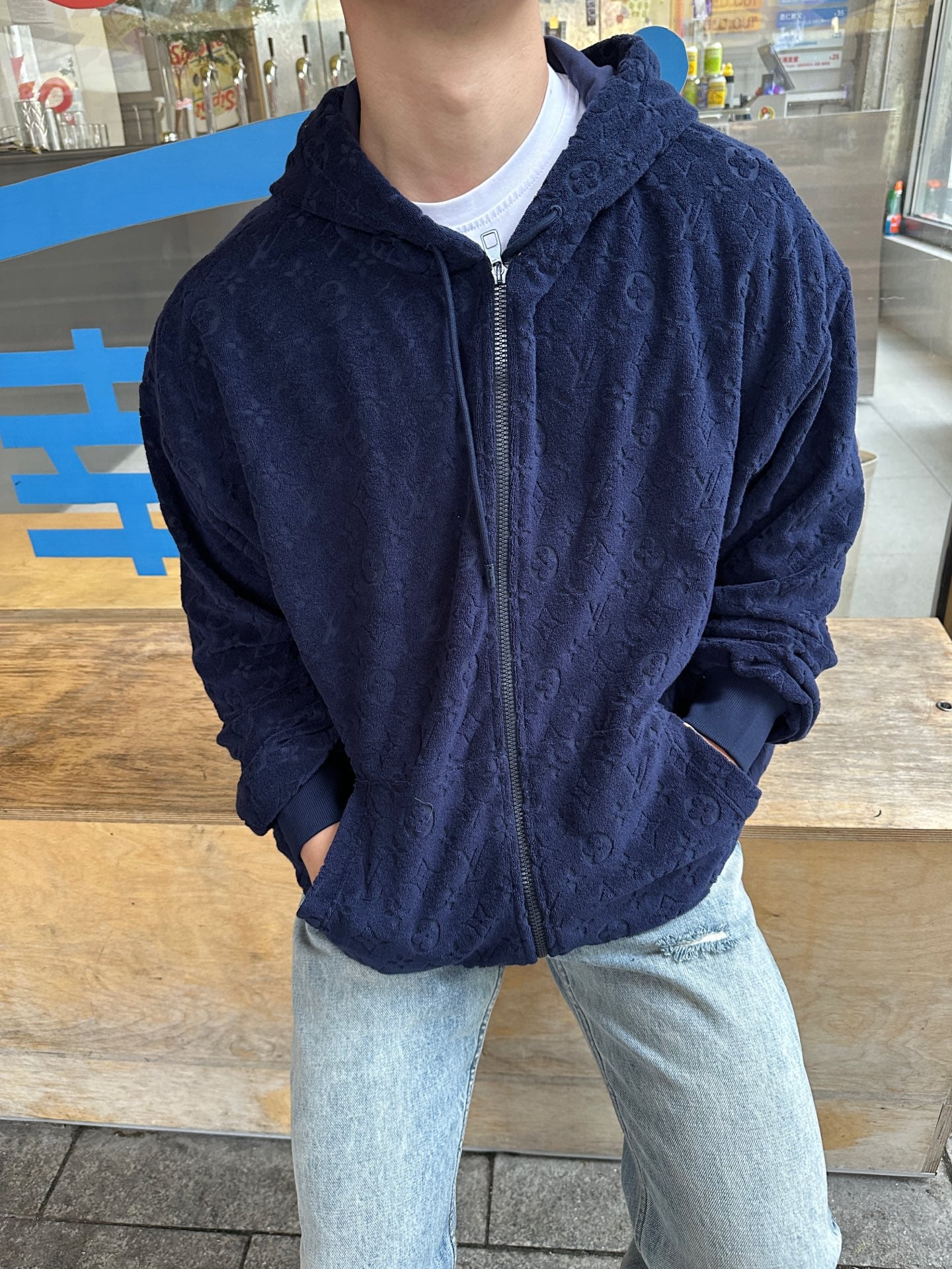 ZZLL / 루이비통 집업 코트