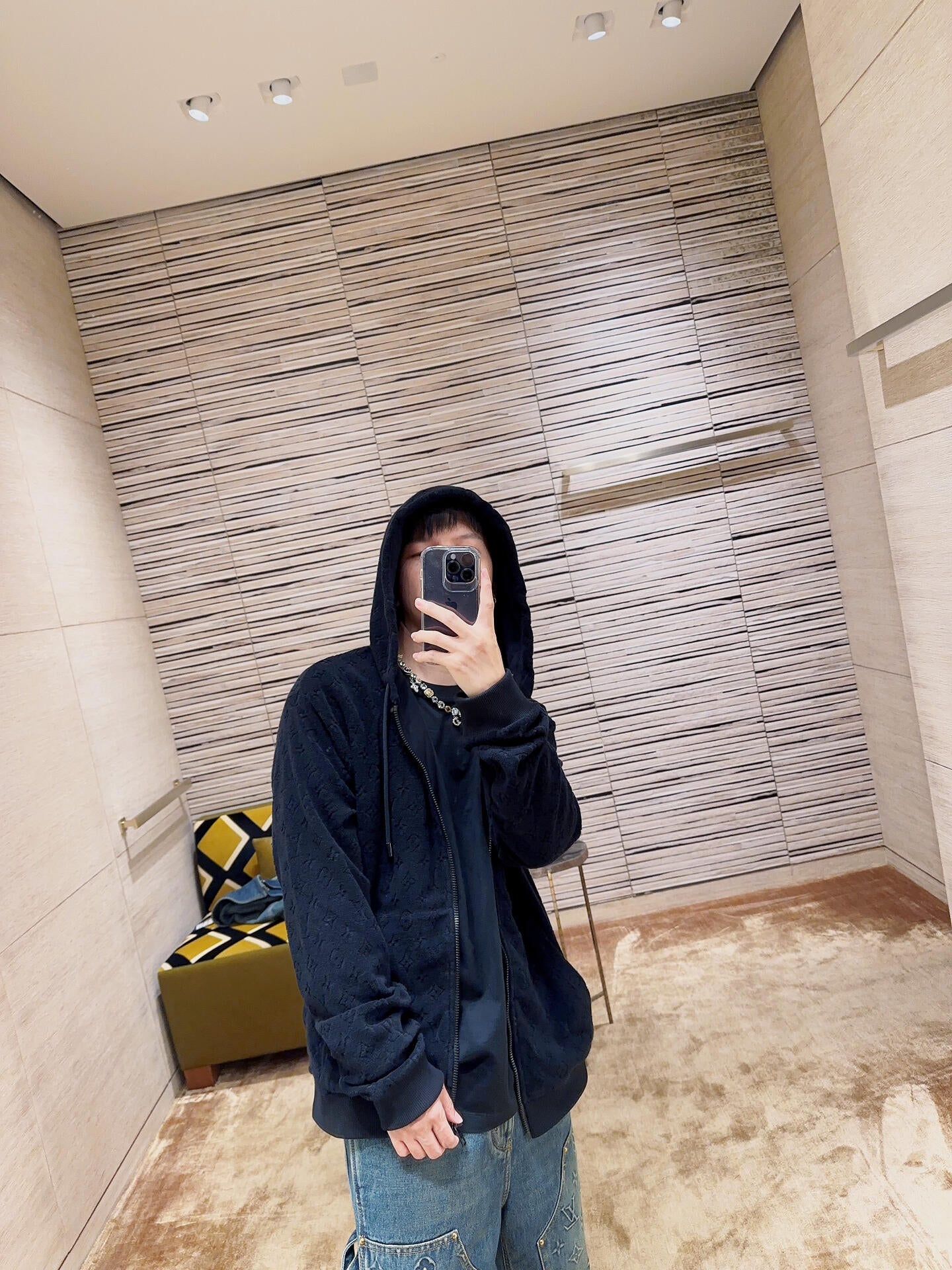 ZZLL / 루이비통 집업 코트