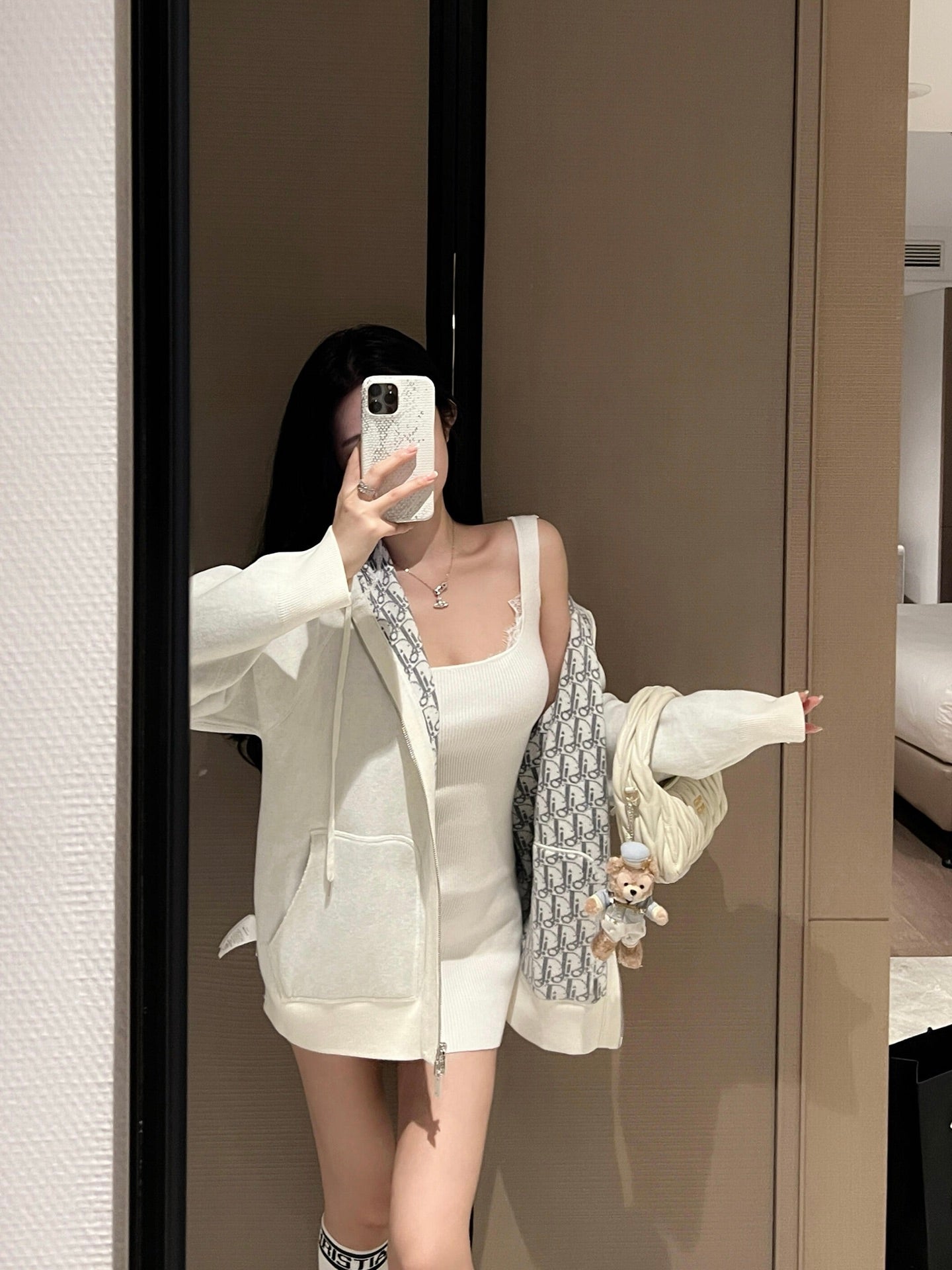 ZZLL / 디올 재킷 코트