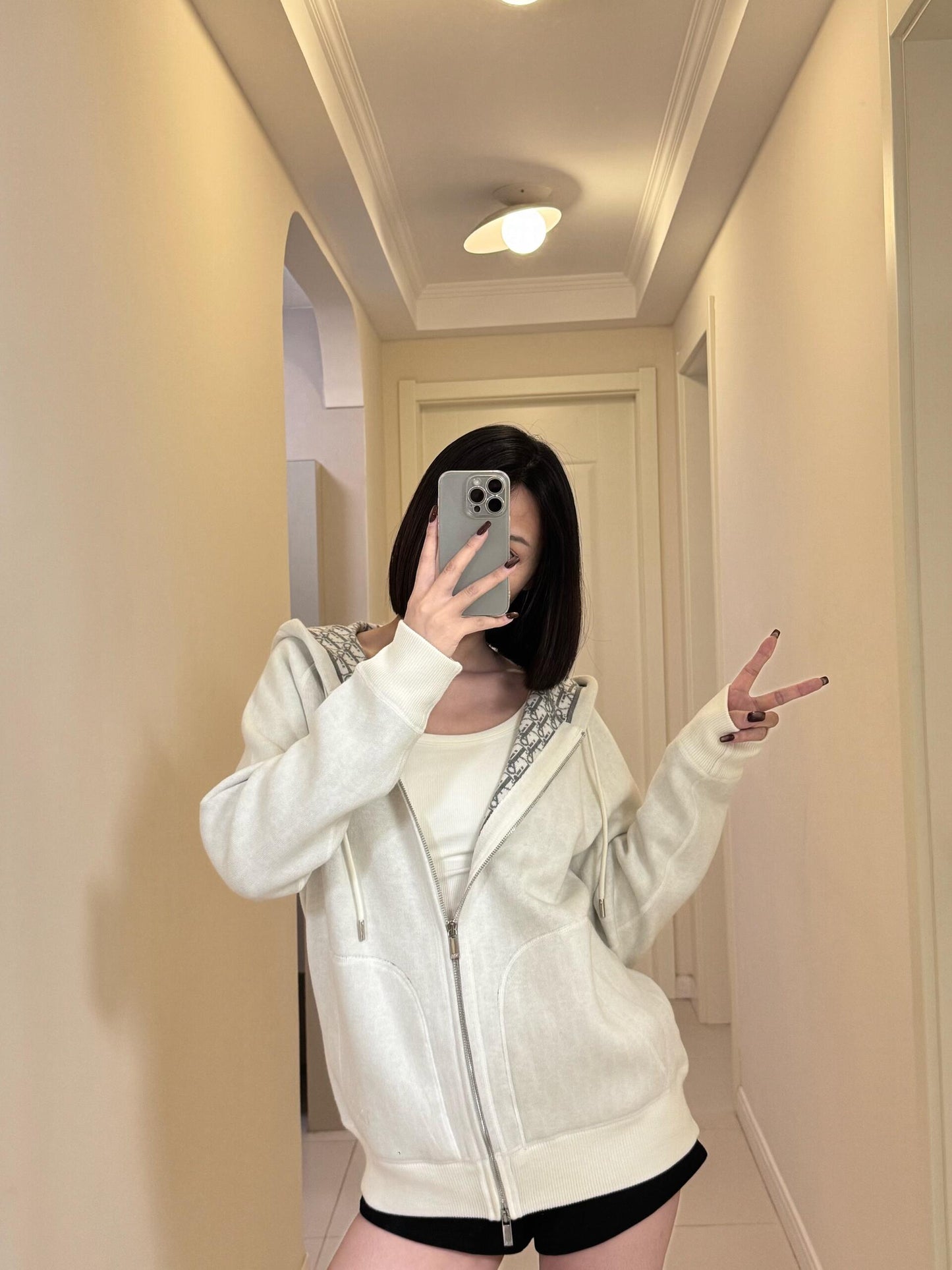 ZZLL / 디올 재킷 코트
