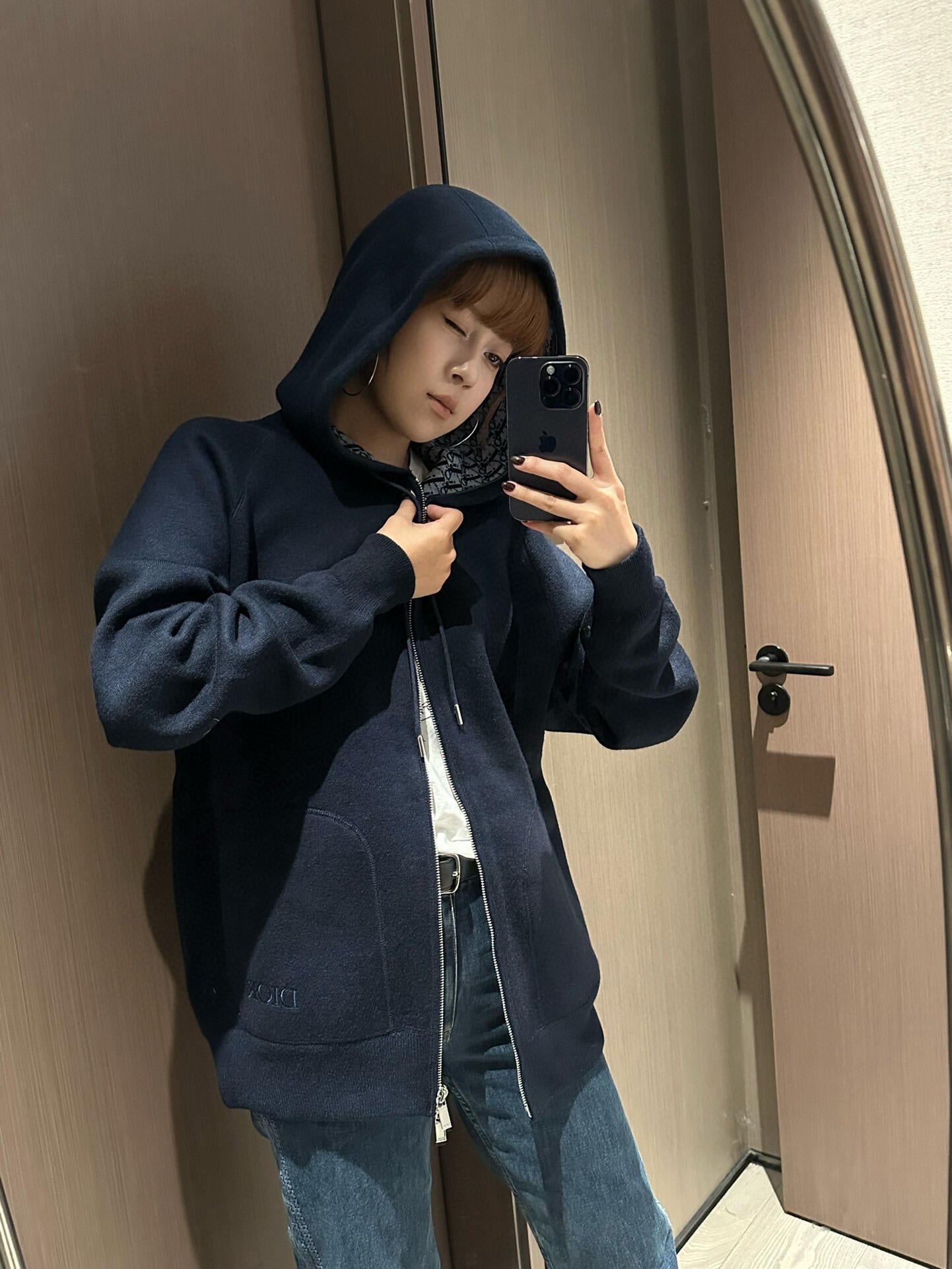 ZZLL / 디올 재킷 코트