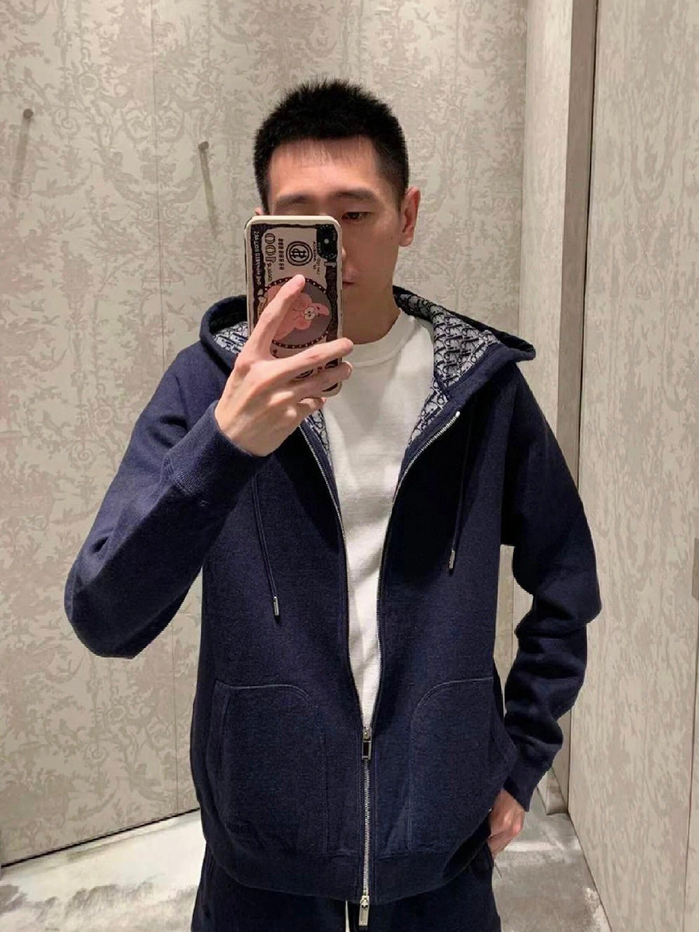 ZZLL / 디올 재킷 코트