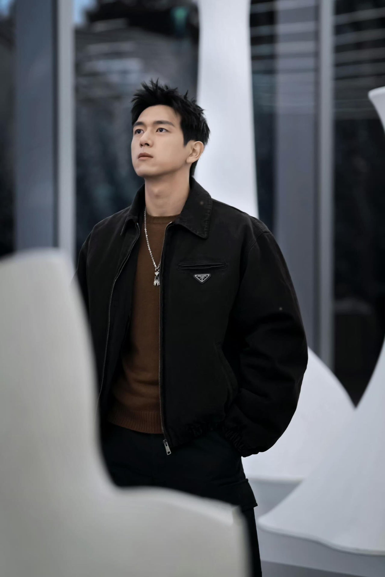 ZZLL / 프라다 재킷 코트