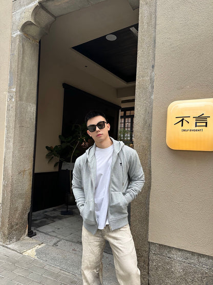 ZZLL / AMI Zip-Up Coat