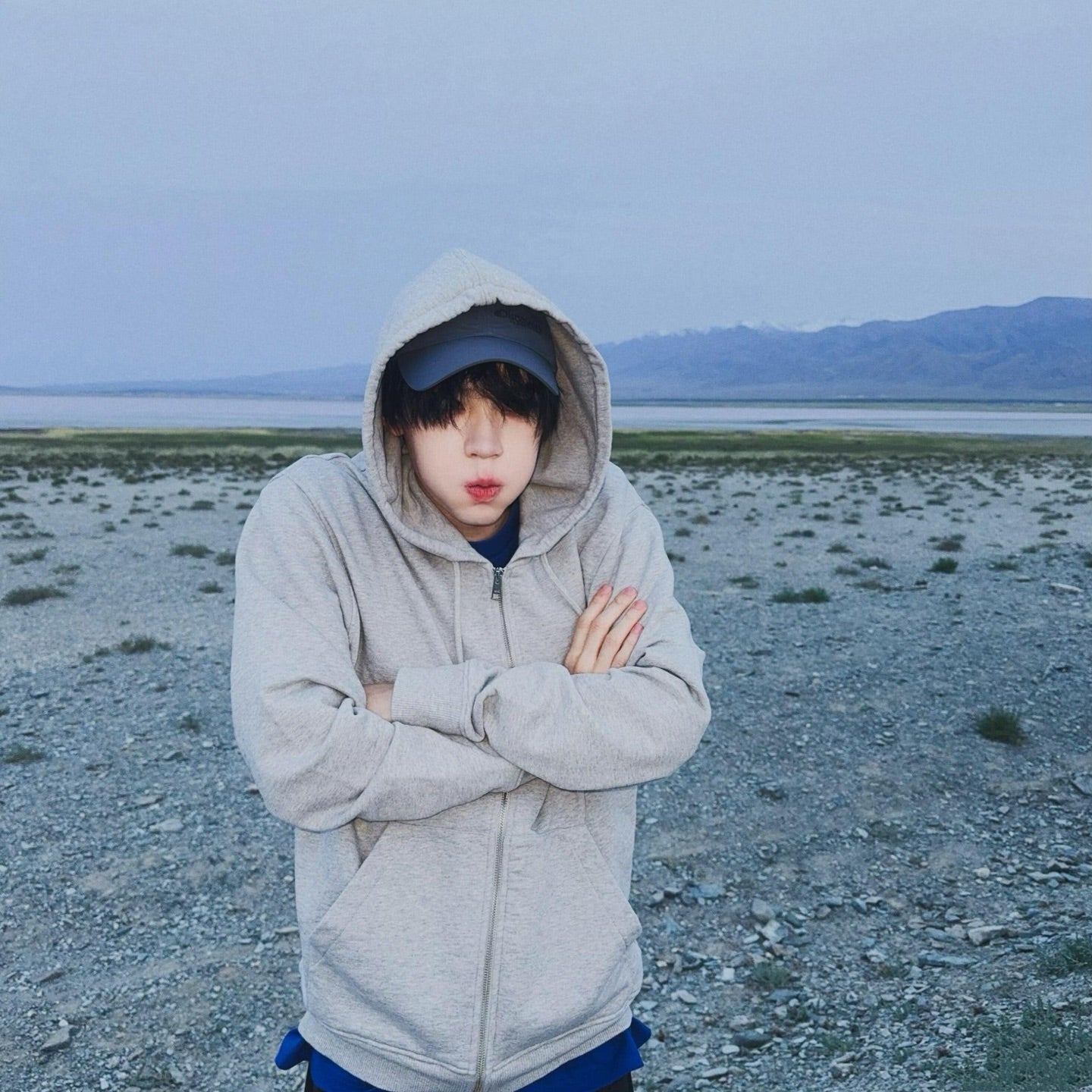 ZZLL / AMI Zip-Up Coat
