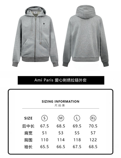 ZZLL / AMI Zip-Up Coat