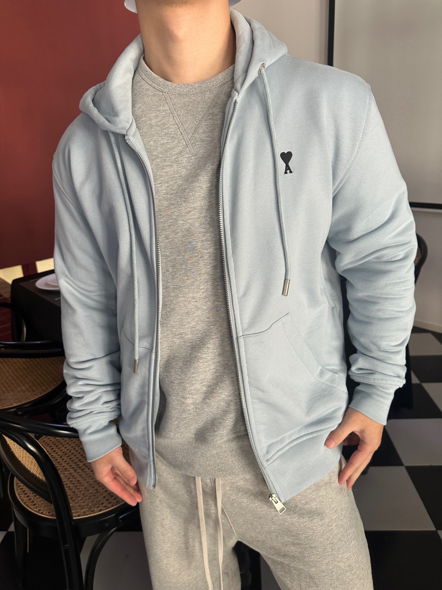 ZZLL / Ami Zip-up Coat