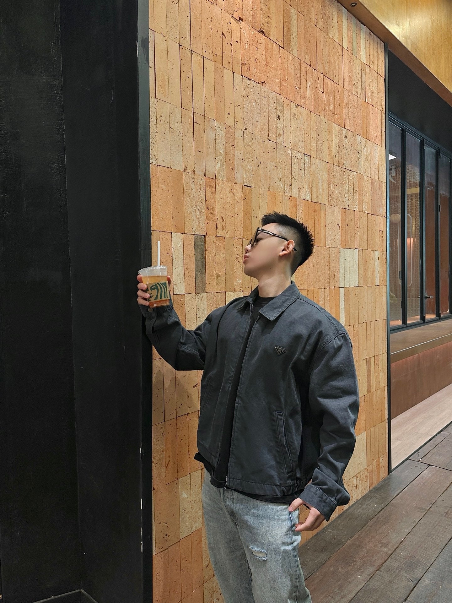 ZZLL / 프라다 데님 재킷