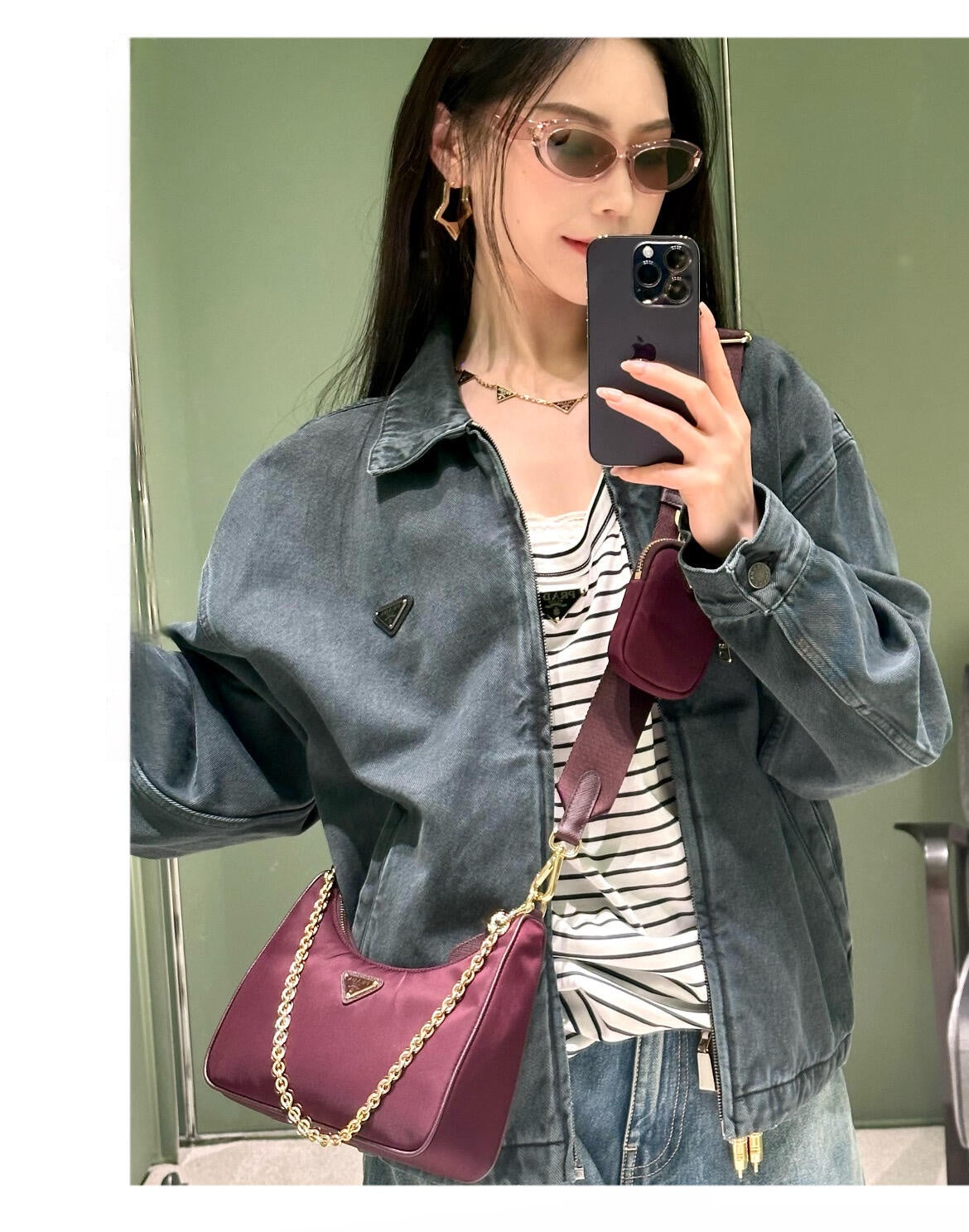 ZZLL / 프라다 데님 재킷