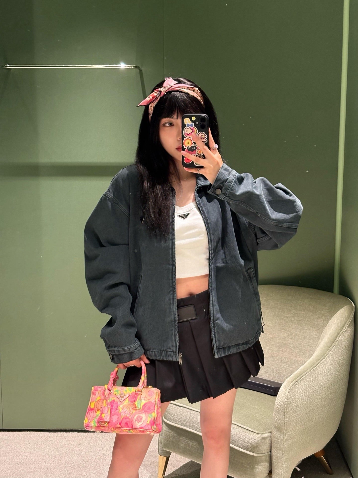 ZZLL / 프라다 데님 재킷