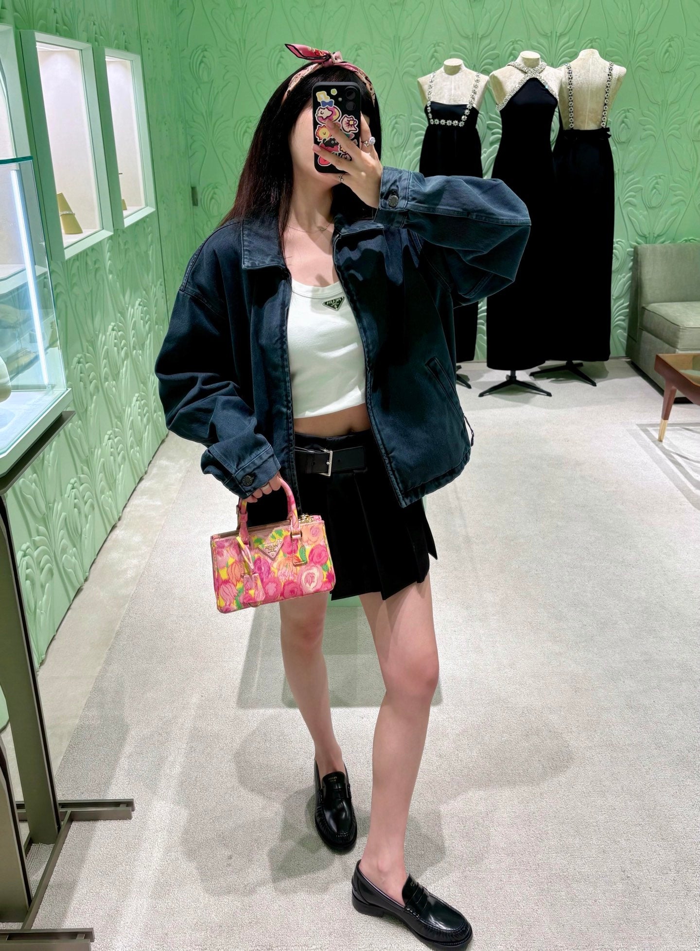 ZZLL / 프라다 데님 재킷