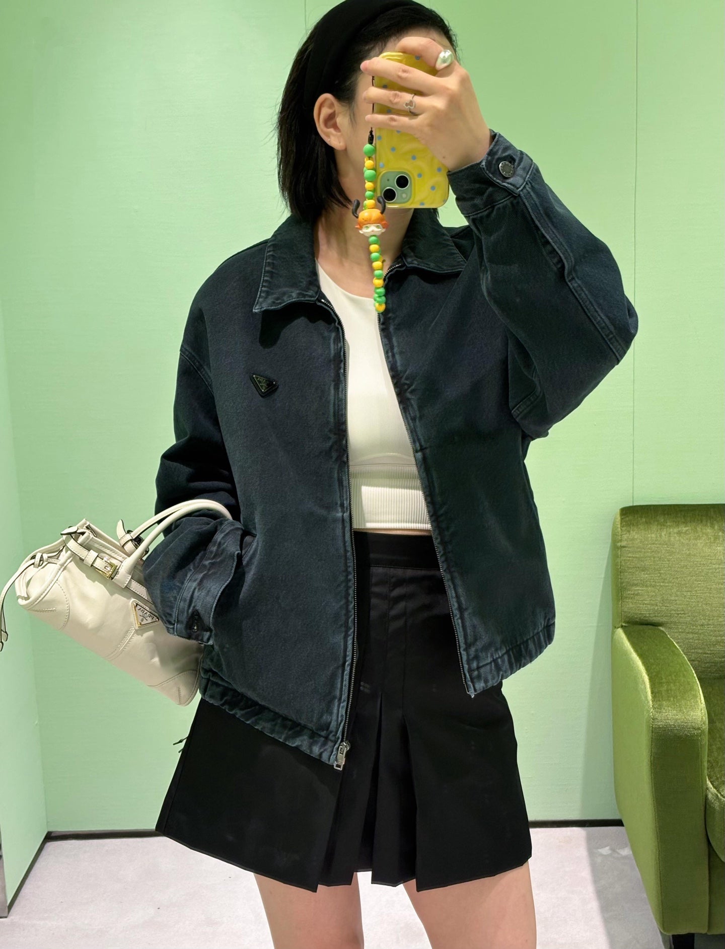 ZZLL / 프라다 데님 재킷