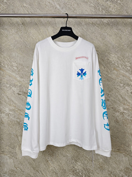 GTR / 크롬하츠 산스크리트 긴팔 티셔츠