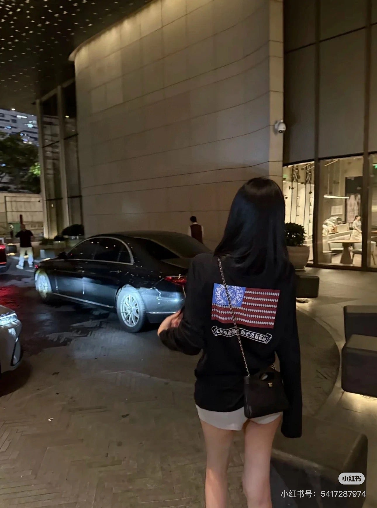 GTR / 크롬하츠 남성 USA 국기 프린트 긴팔