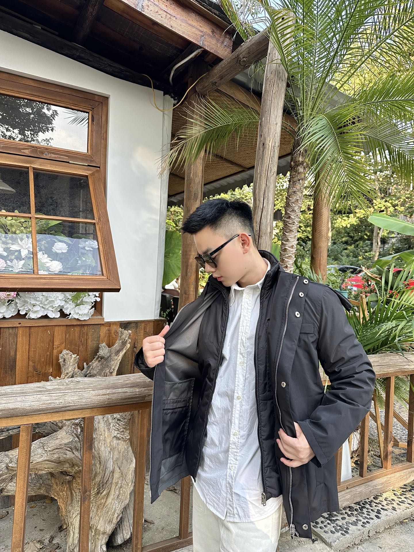 ZZLL / Prada Two-piece Jacket Coat
