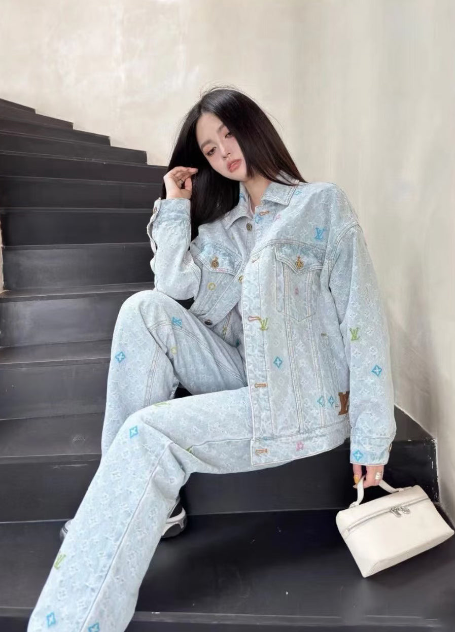 ZZLL / 루이비통 데님 팬츠