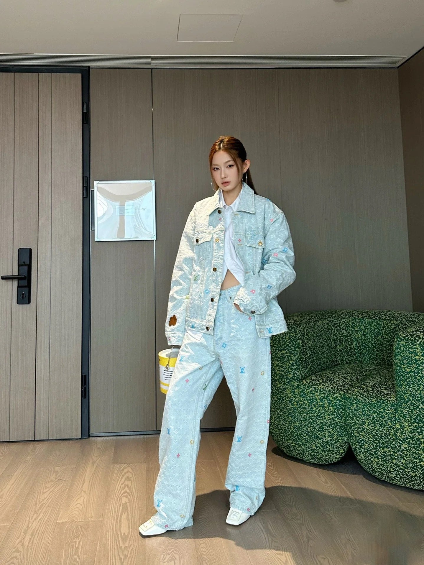ZZLL / 루이비통 데님 팬츠