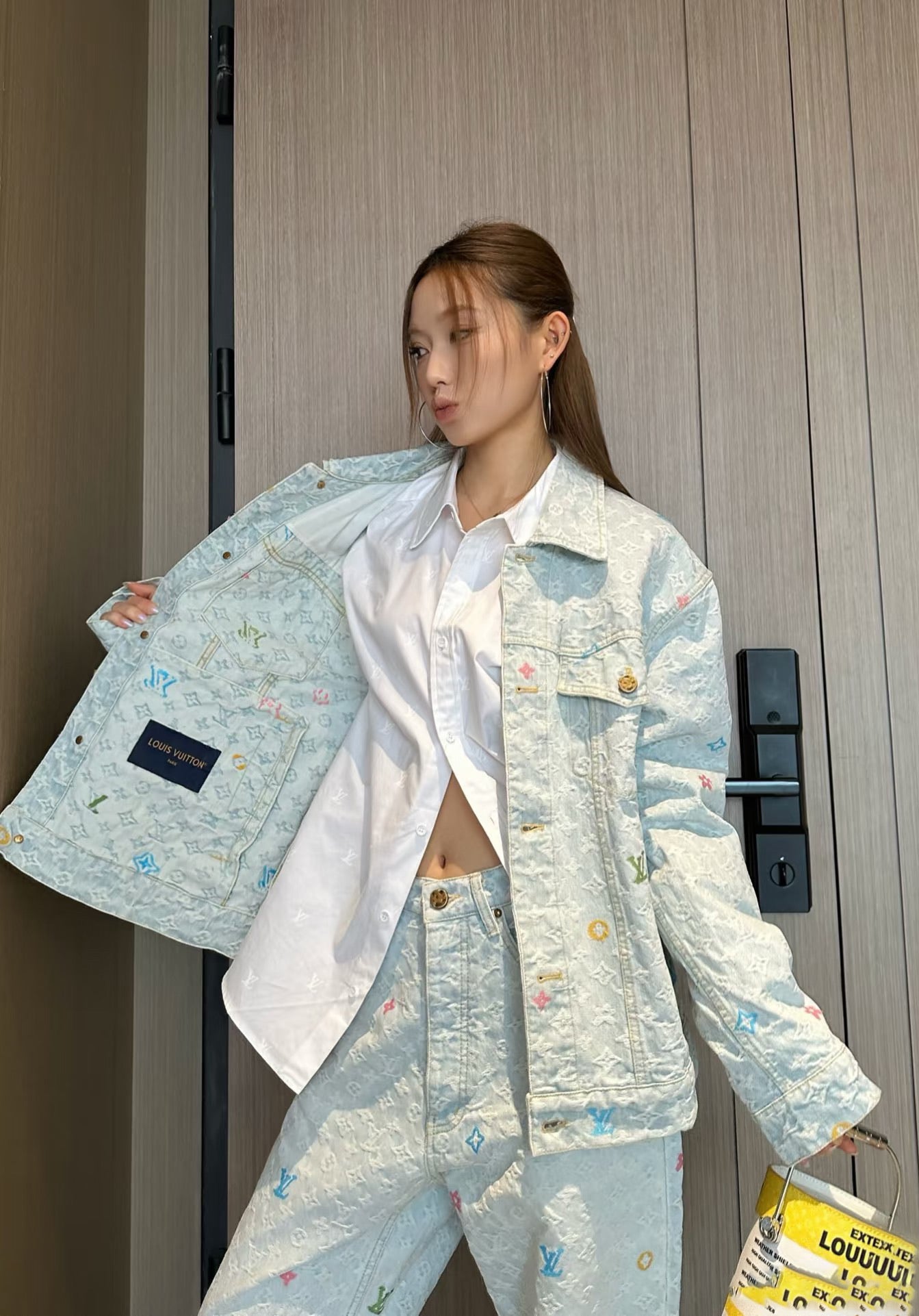 ZZLL / 루이비통 데님 팬츠