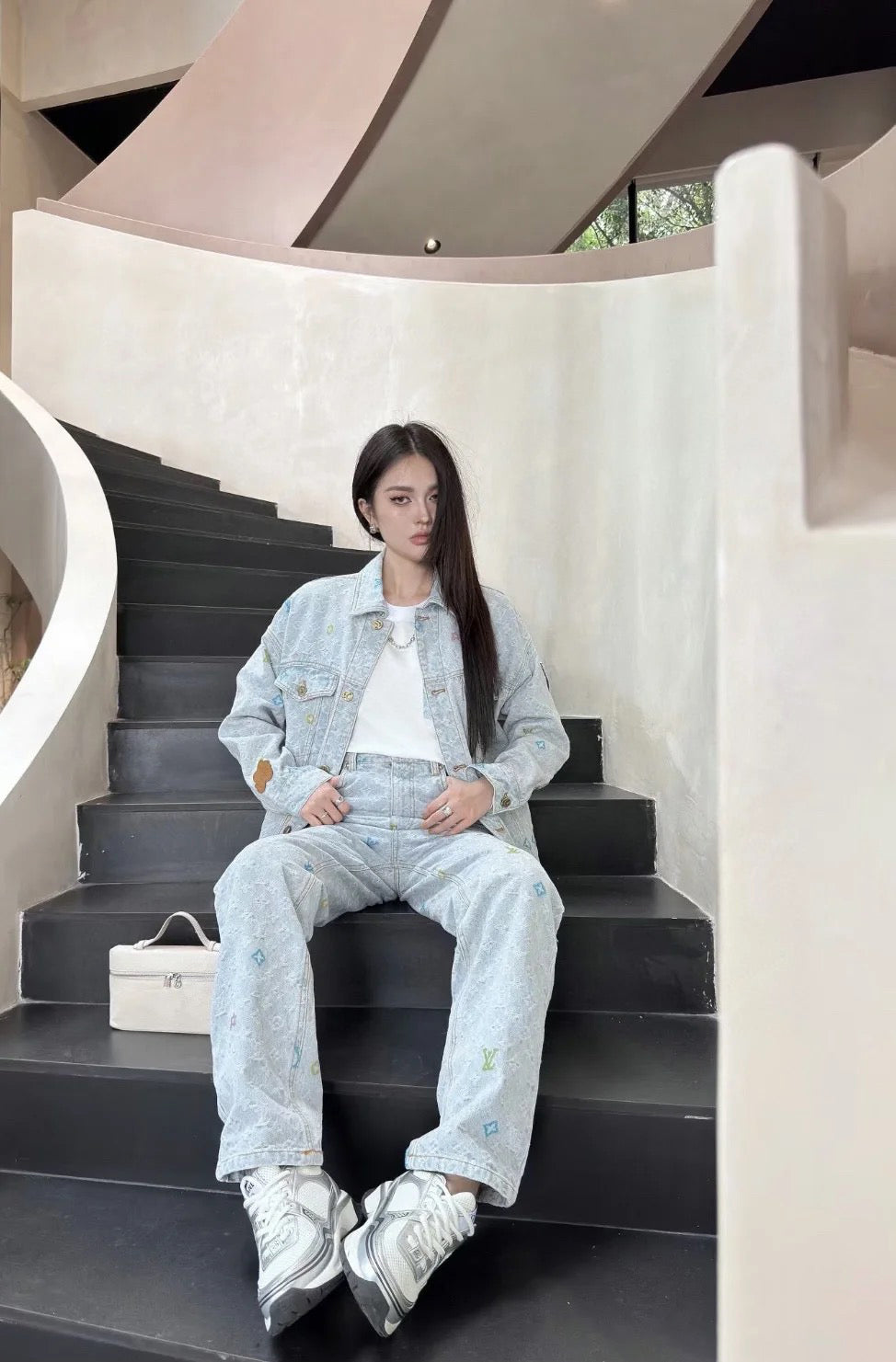 ZZLL / 루이비통 데님 팬츠