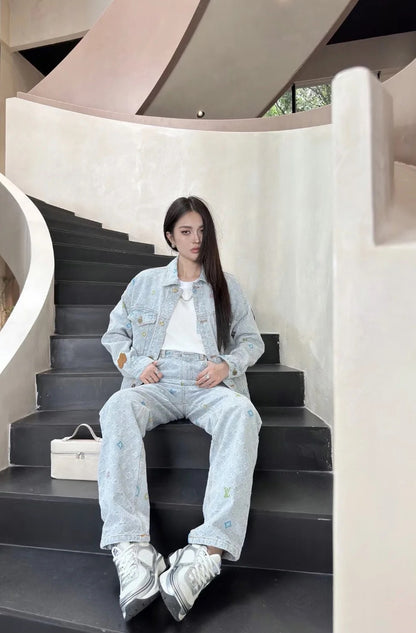 ZZLL / 루이비통 데님 팬츠