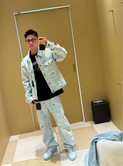 ZZLL / 루이비통 데님 팬츠