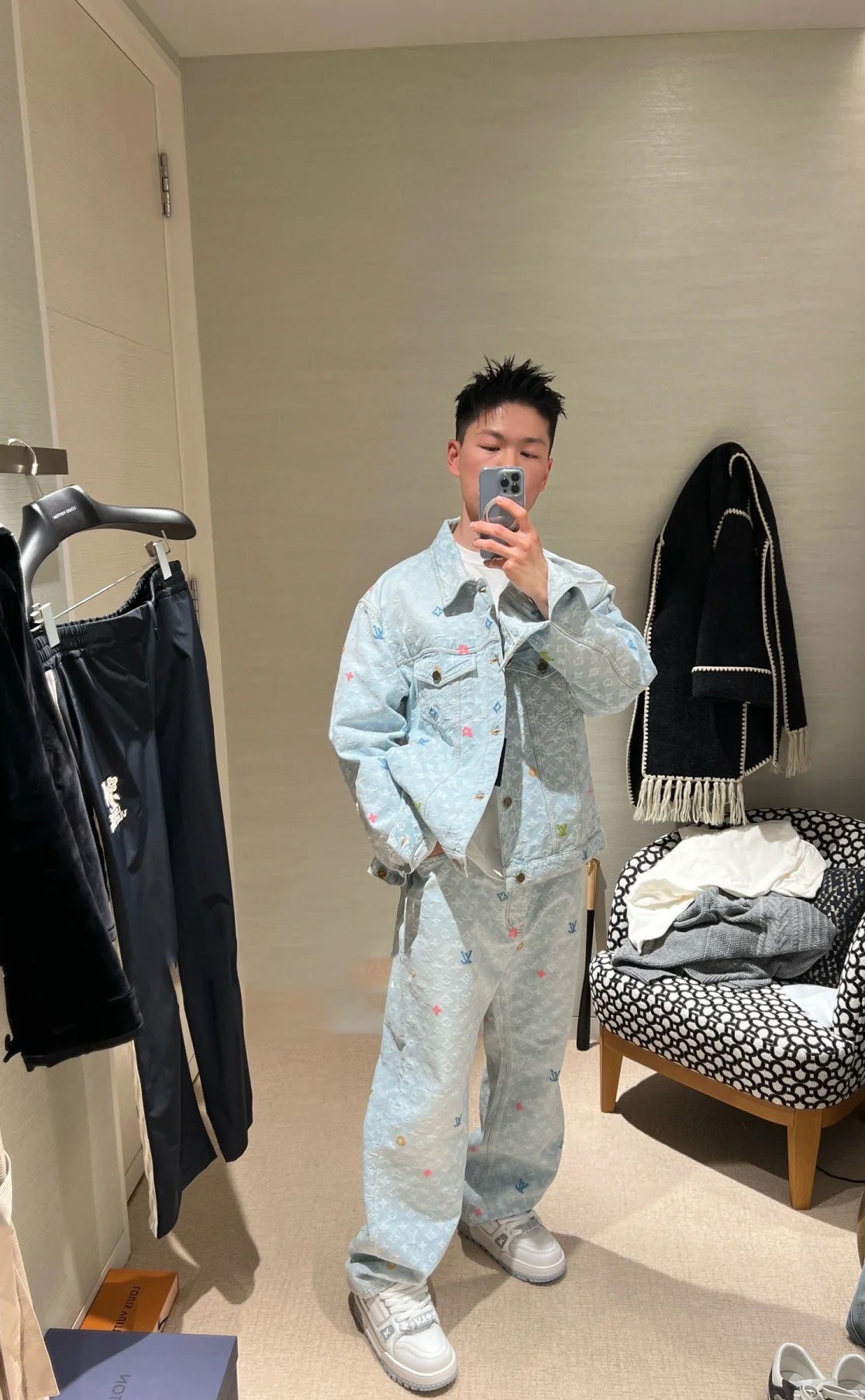 ZZLL / 루이비통 데님 팬츠