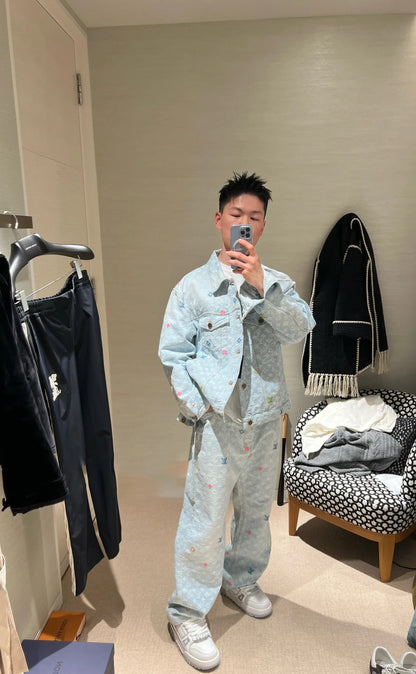 ZZLL / 루이비통 데님 팬츠