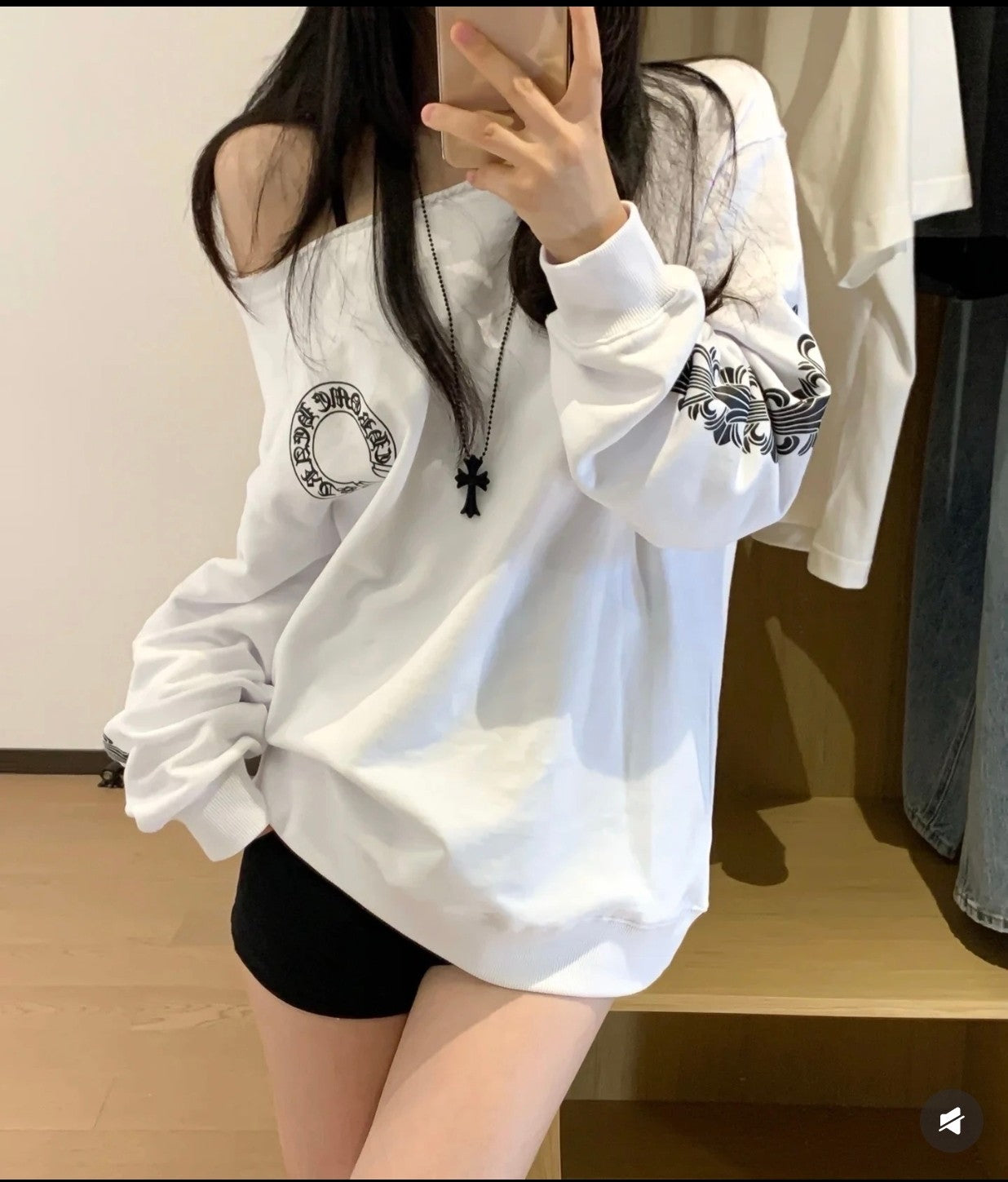 GTR / 크롬하츠 프린트 긴팔