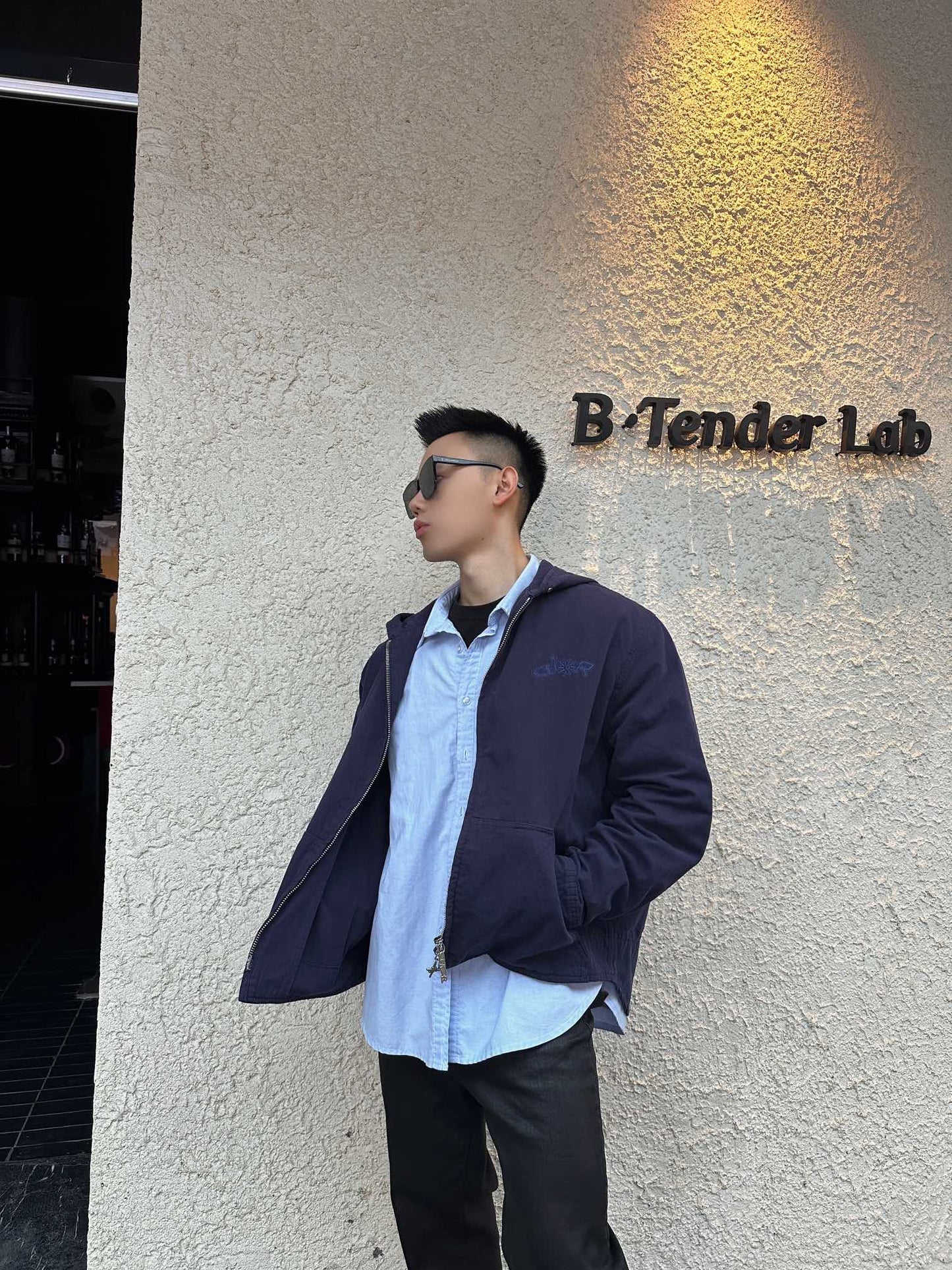 ZZLL / 디올 재킷 코트