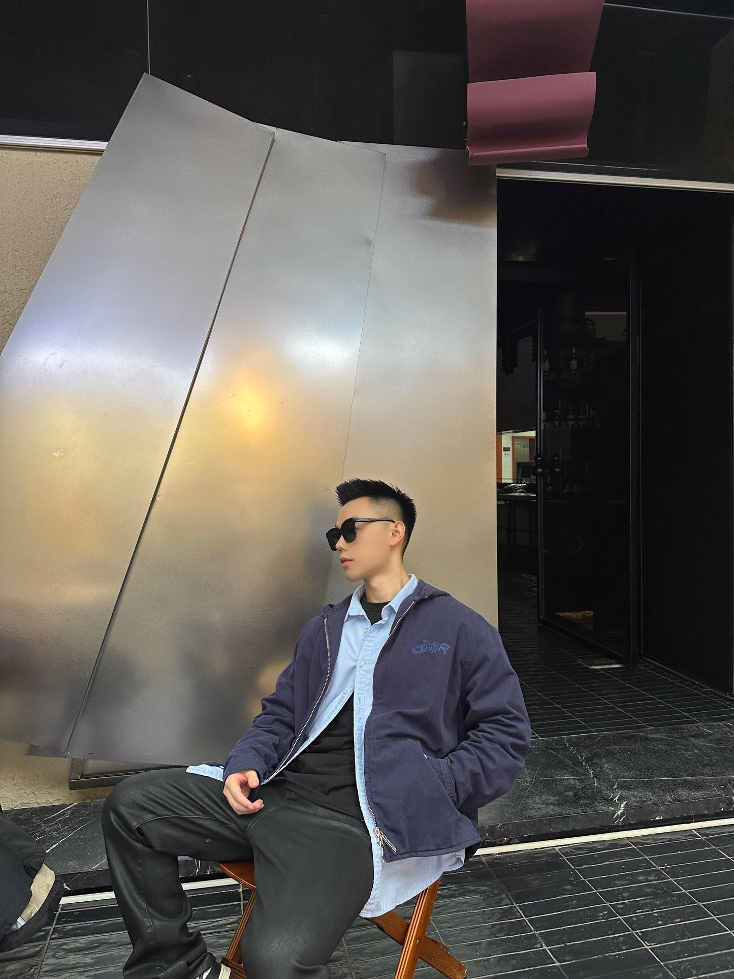 ZZLL / 디올 재킷 코트