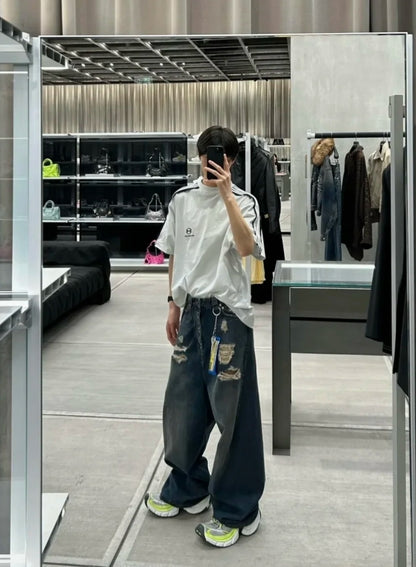 GTR / 발렌시아가 데님 바지