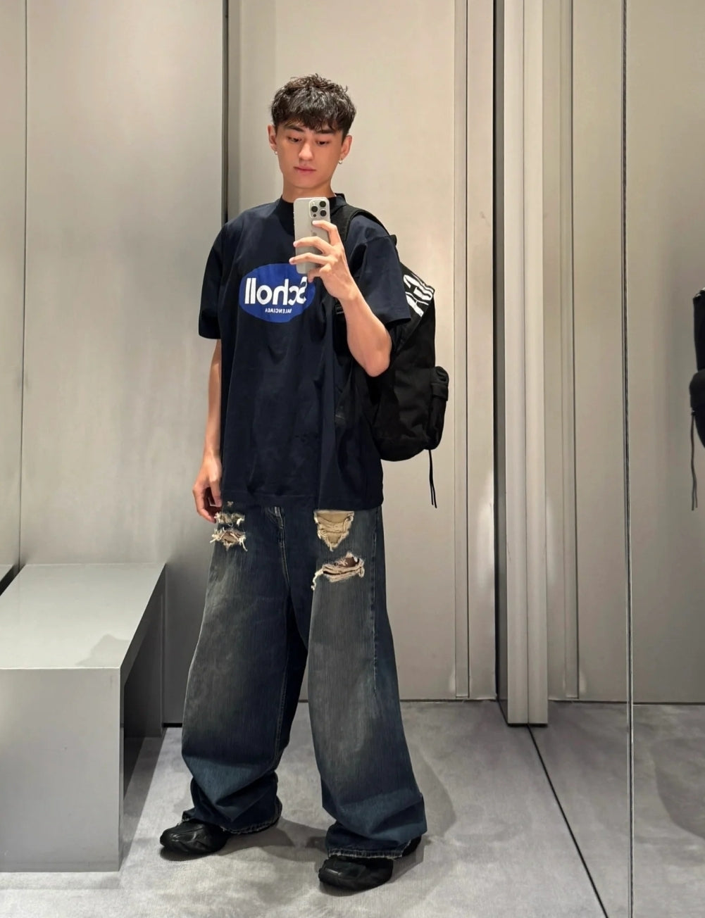 GTR / 발렌시아가 데님 바지