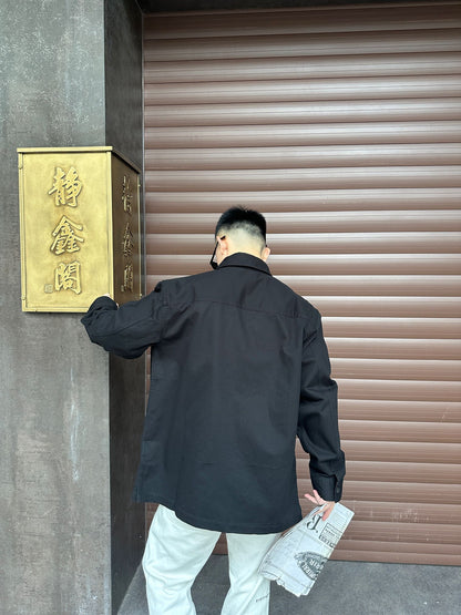 ZZLL / 생로랑 셔츠 코트