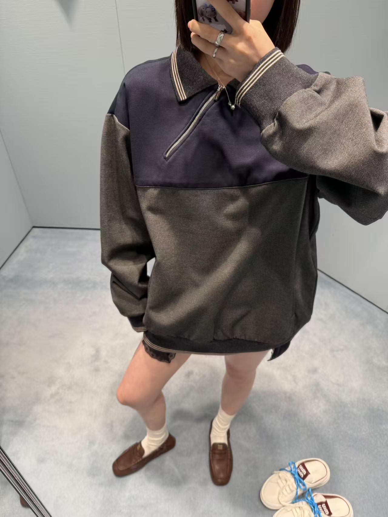 ZZLL / 미우미우 후드티