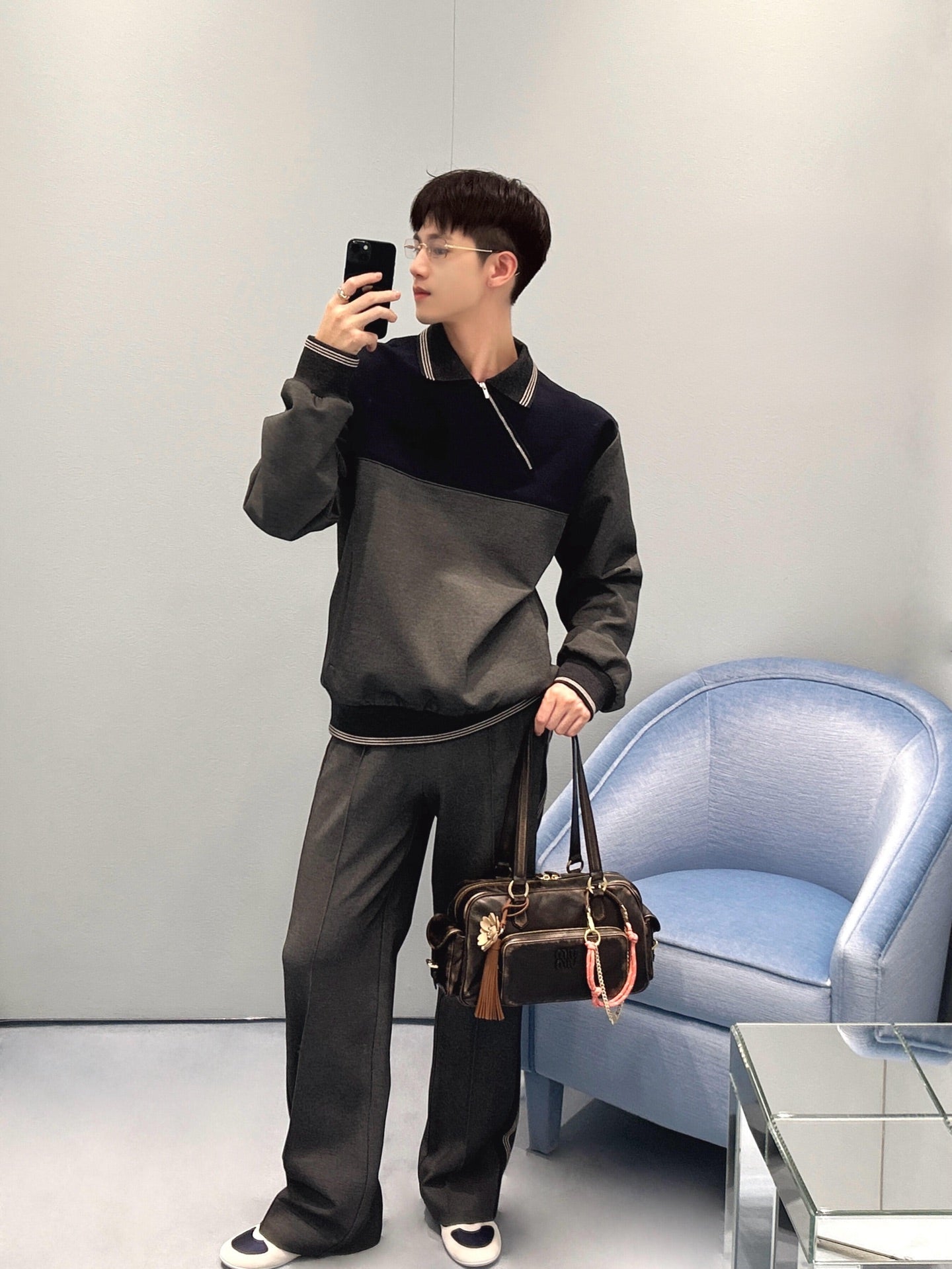 ZZLL / 미우미우 후드티