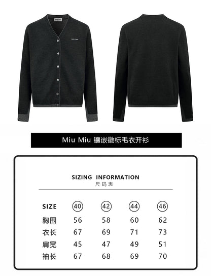 ZZLL / 미우미우 니트 카디건