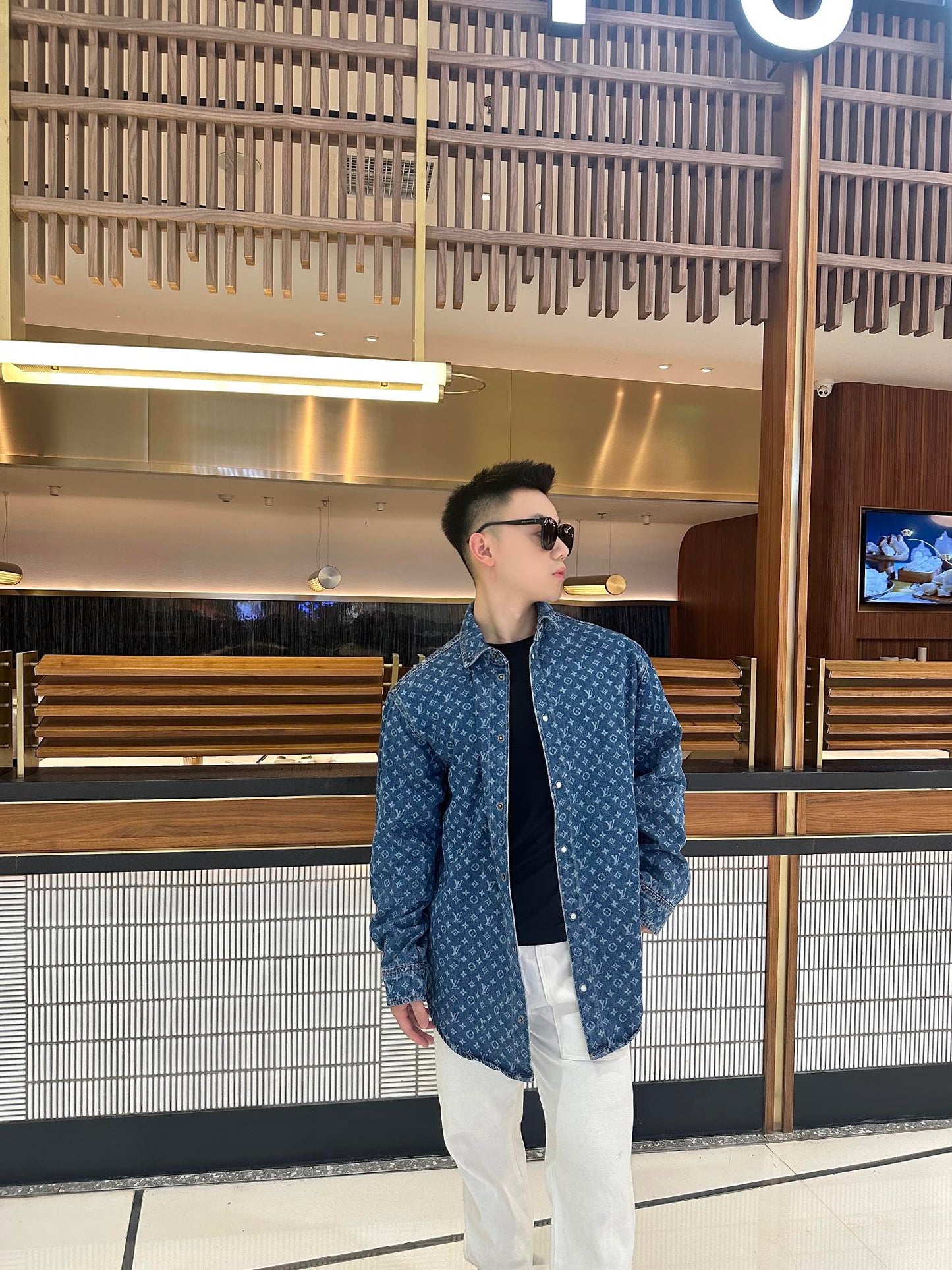 ZZLL / 루이비통 데님 코트
